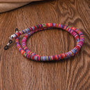 Brillen-Sonnenbrillen-Baumwoll-Halsband-Kordel-Halteriemen-Brillenband-Halterung Hochwertige Ethnische Seil-Brillenkette
