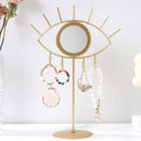 Gold Eye Table Mirror  Makeup Mirrors Boho Home Decor Living Room Decoration Bedroom Cosmetic Dressing Tabletop Mirror Evil Eye