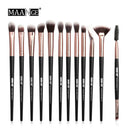 MAANGE Pro 12/20pcs Makeup Brushes Set with Bag Powder EyeShadow Blending Eyeliner Eyelash Lip Portable Brush Set For Make up