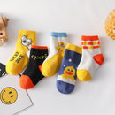 5 Pairs Cute Cartoon Newborn Infant Girl Soft Cotton Socks Winter Toddler Kids Baby Christmas Boy Accessories 0-2Y Miaoyoutong