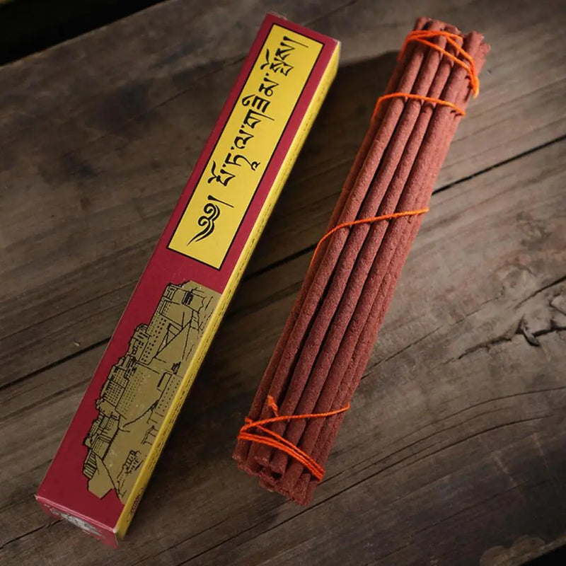 Potala Tibetan Incense Stick 15/25cm Handmade From Highly Flavoured Medicinal Herbs Tibet Traditional Room Fragrance 1Box