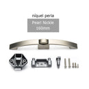 NAIERDI 5PCS Camper Car Push Lock with Handle RV Boat Home Cabinet Drawer Latch Button Locks Furniture Handle Hardware