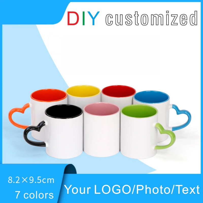 DROPSHIPPING DIY 350ML 12oz Ceramic Mug Customized with Your design Print