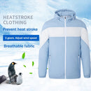 USB Fan Cooling Hiking Coat Fishing Cycling Jacket Air Conditioning Work Outdoors Quick Cooling Top Summer Cooling Men/women