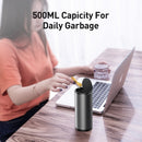 Baseus Legierung Auto Mülleimer Auto Organizer Aufbewahrungstasche Auto Mülltonne Aschenbecher Staub Fall Halter Auto Zubehör