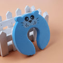 5Pcs/Lot Protection Baby Safety EVA C Shape Door Stopper Cute Animal Security Baby Card Lock Newborn Care Child Finger Protector