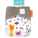 HappyFlute OS Cloth Diapers Reusbale & Washable Night AIO Baby Nappy Waterproof cloth nappy fit 0-2 years 3-15kg baby