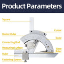 Universal Angle Ruler Multifunctional Ruler Square Measuring Instruments Angle Meter Woodworking Tools Angle Finder Protractor