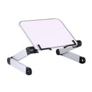 Foldable Reading Book Holder Bookcase Stand for Cookbook PC 360 Degree Adjustable Support Desk Organizer