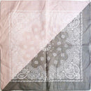 New Fashion Hip Hop 100% Cotton Bandana Square Scarf handkerchief Gradient Paisley print For Women Men Unisex headband 55*55cm