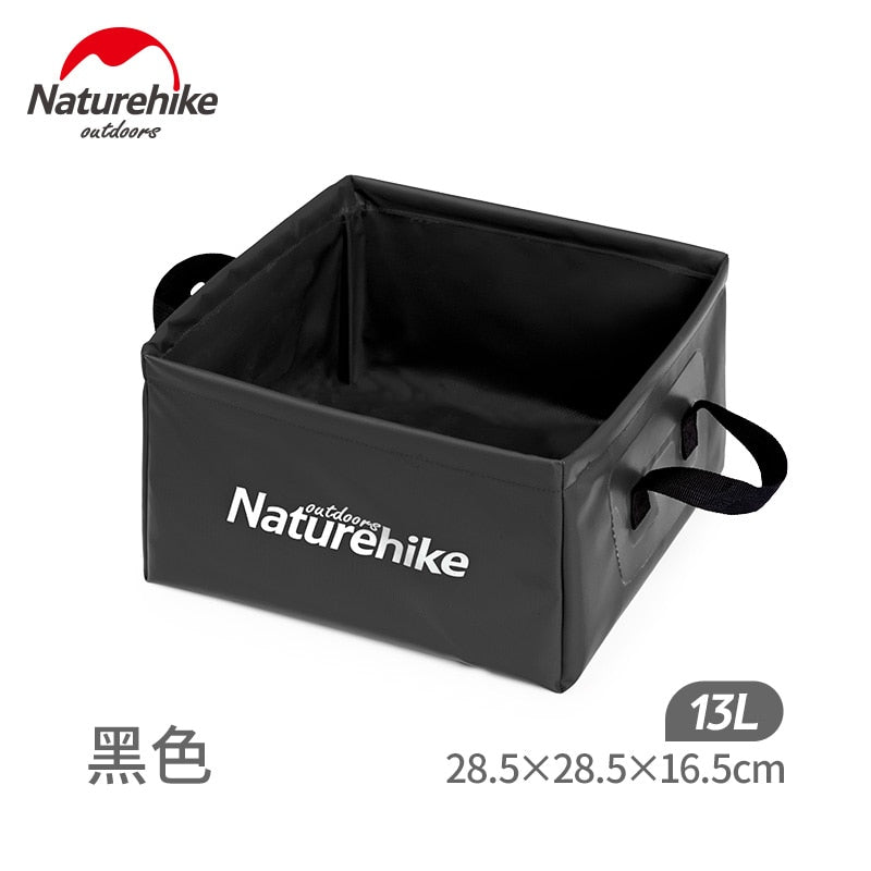 Naturehike Outdoor collapsible square bucket large capacity portable storage bucket home travel bucket