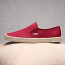 Zero more Soft Espadrilles Men Hemp Loafers Slip On Shoes Men Fashion Mens Shoes Casual Male Breathable Canvas Spring Rubber