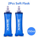 AONIJIE Soft Flask Wasserflasche Wassertank Trinkblase faltbare Wassersäcke für Lauf-Hydration-Pack