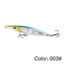 Schwimmender Pencil Köder, Stickbait Wobbler, Topwater Köder, Weitwurf Hardbait für Seebarsch, 90mm/110mm/130mm/150mm