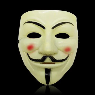 V for Vendetta Halloween Masks Movie Cosplay Costume Christmas Party Masquerade Mask Anonymous Guy Fawkes Magician Tool