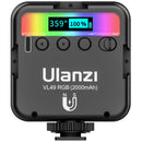 Ulanzi VL49 Mini RGB LED Video Light 2700K-9000K On Camera Fill Light Photography Lighting Pocket Live Tiktok Vlog Light lamp