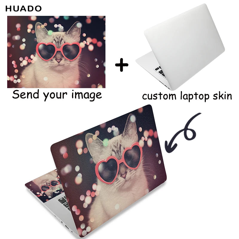 Popular Design Laptop Skin Sticker 13.3" 14" 15.6" 17" Notebook Surface Cover Decal for Lenovo/HP/Macbook/Acer