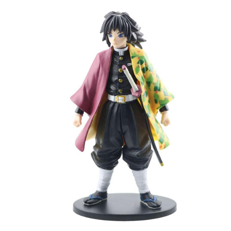 Anime Demon Slayer Figure Kamado Tanjirou Nezuko Action Figures PVC Model Toys Zenitsu Figurine Inosuke Kimetsu No Yaiba Figura