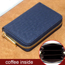 New Arrivals Monogrammed Initial Letters Genuine Saffiano Leather Wallet Zipper Luxury Men Women Short Purse Bifold t Coin Purse