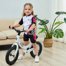 2022 Children's Balance Bike Cycling Clothes Short Sleeve Cycling Jersey Set For Kid Summer Sports Girl Bicycle Clothing