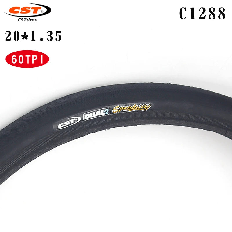 CST bicycle tire C1288 406 20 inch 20 * 1.35 steel wire 451 20x1 1 / 8 60TPI small wheel diameter folding bicycle tire