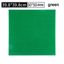 32*32 Dots Plastic Blocks Base Plates 50*50 Pink Compatible Big Brand City Classic Toys Mini Building Bricks Baseplates for Kids
