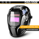 DEKO Welding Helmet Solar Powered Auto-Darkening Hood with Adjustable Shade Range 4/9-13 for MIG MMA Arc Welder Mask New Design