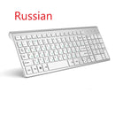 Wireless Keyboard Mouse Spanish Set 2.4Ghz Ultra-Thin Sleek Design for office home/travel Full Size wireless mouse keyboard