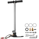 SucceBuy 3 Stage PCP Pump 30MPa 4500PSI W/ Pressure Gauge Air Hand Stirrup Pump for Pistols Rifles Air Guns, Car Bicycle Hunting