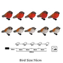 2.5m Acrylic Bird LED Solar String Lights Outdoor Waterproof Christmas Tree Decoration Lights for Garden Patio Holiday Lights