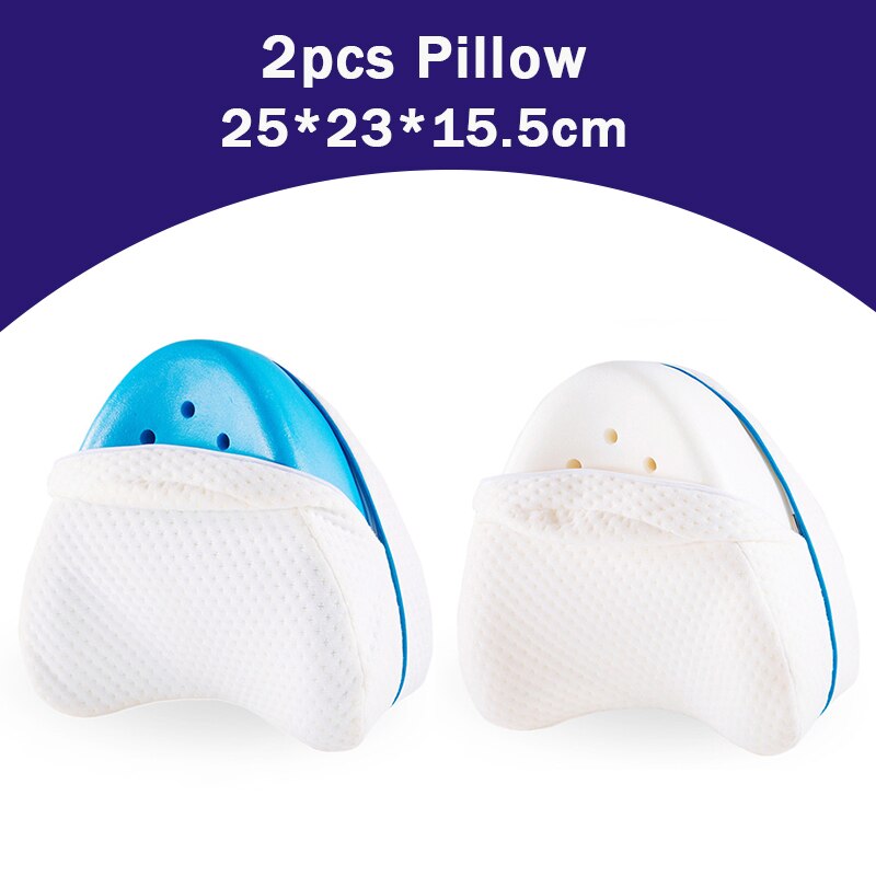 Body Pillow Memory Foam Leg Pillow Sleeping Orthopedic Pillow Hip Joint Pain Relief Thigh Leg Pad Cushion Home Memory Pillow