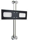 2019 new DL-A10M-66 23"-65" stainless steel LCD TV stand mounts bracket in Partition wall 360 rotate height adjust 66cm 82cm70cm