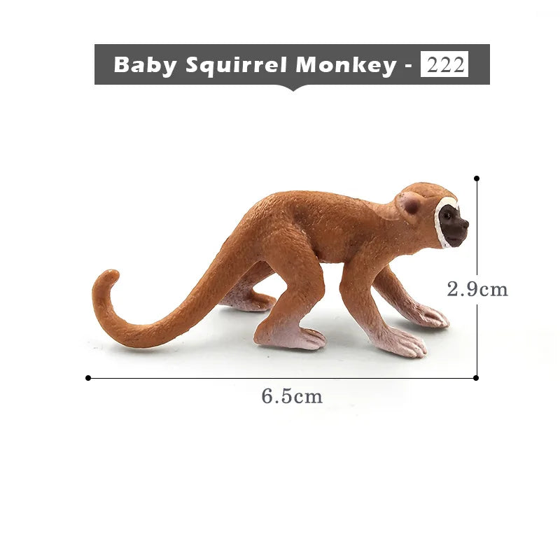 Hot Easter Rabbit Wolf Deer Lion Fox Meerkat Squirrel Figurine Home Decor Miniature Fairy Garden Decoration Accessories Modern