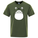 Japanese t-shirt men Anime Spirited Away tshirt Totoro t shirts Miyazaki Hayao cartoon clothes Studio Ghibli Harajuku Tops Tees