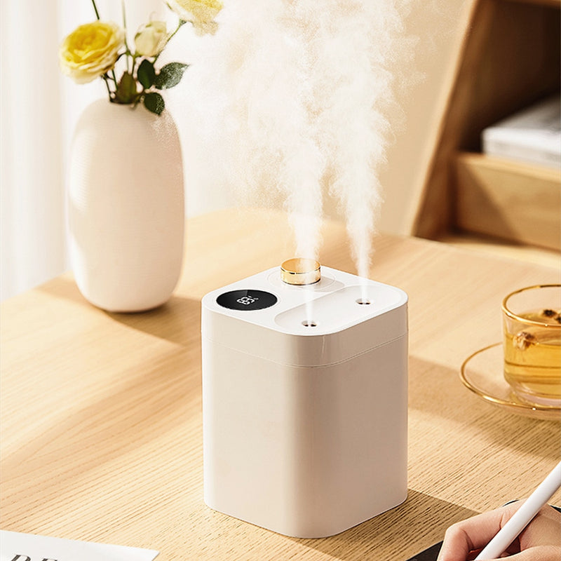 800ml Wireless Humidifier Aromatherapy Diffuser 2000mAh Battery Rechargeable Essential Oil Diffuser Ultrasonic Air Humidifier