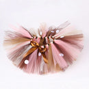 Baby Girls Deer Tutu Skirt Outfit for Kids Christmas Reindeer Costume Toddler Girl New Year Clothes Child Birthday Tutus 0-14Y