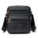 WESTAL Men's Leather Shoulder Bag Small Men's Genuine Leather Bag Man Mini Designer Bags Messenger Crossbody Bags Handbags 7350