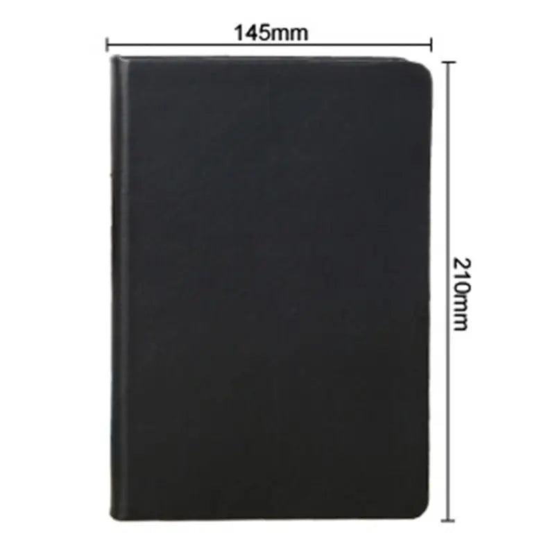 All Black Paper Blank Inner Page Portable Small Pocket Notebook Sketchbook