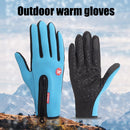 Winter Warme Fahrradhandschuhe Fitness Hochwertig Männer Frauen Winddichte Fahrrad Motorrad Angelhandschuhe Volle Finger Touchscreen Ski