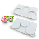SHENHONG Mehrfach-Mousse-Kuchenform, zylinderförmige Silikonform, Dessert-Dekorationszubehör, Muffinblech, Backwerkzeuge