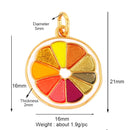 3D Fruit Strawberry Grape Mango Pineapple Water Melon Cherry Banana Charm Pendant , Jewelry Necklace Bracelet Making Supply M15