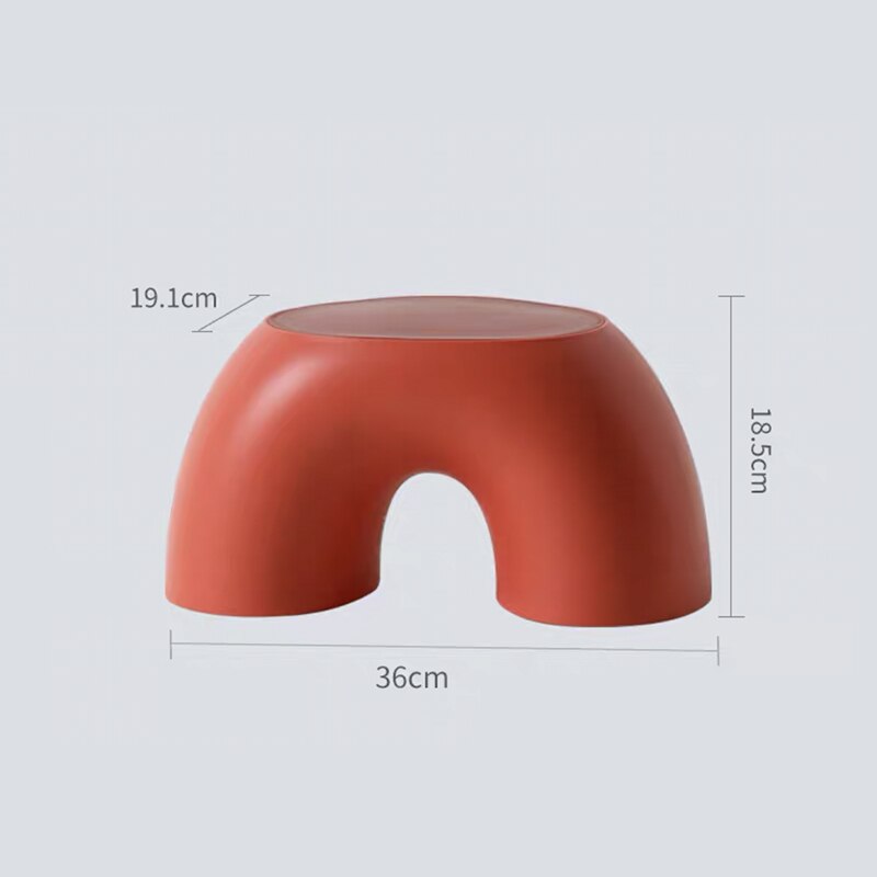 Stool, Foot Board, Chair, Sofa, Children's Home, Living Room Furniture, Rainbow Shape, Baby Gift, Interior Decoration