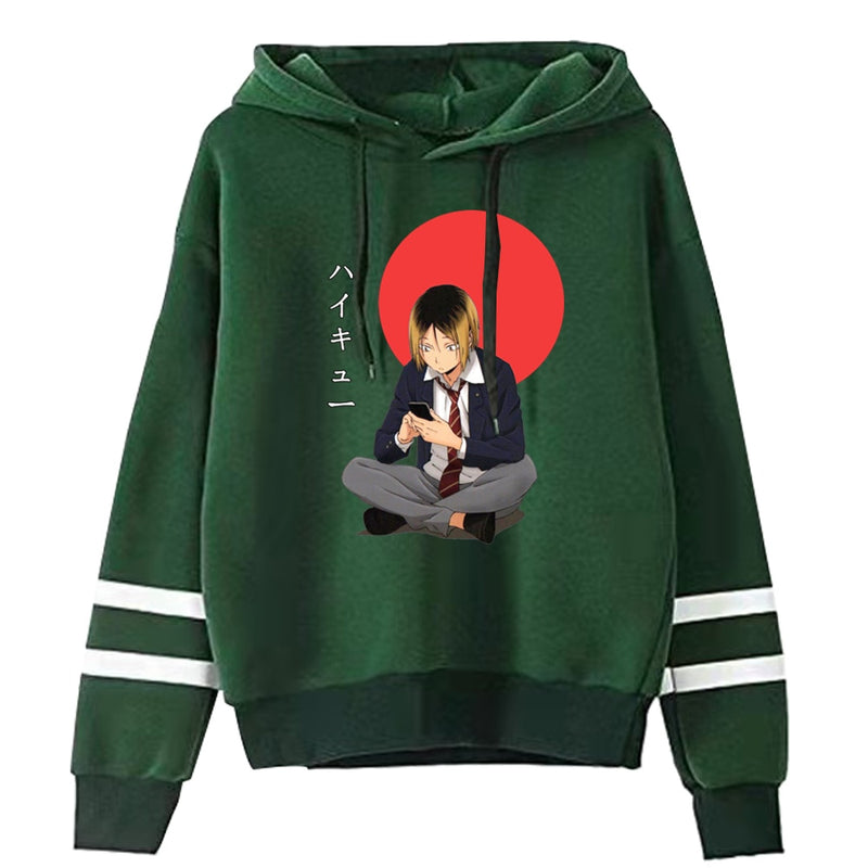 2021 Anime Haikyuu Cosplay Jackets Clothes Costumes Men Hoodies Sweatshirts Kenma Kozume Hat Clothing Tops