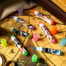 6 Farben Textmarker Stift Fluoreszenz Cartoon Serie Kunstmarkierung Schule Student Bürobedarf Kleine Mini Zeichnung Malerei Kawaii