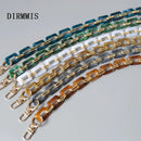 Neue Mode Damentasche Accessoire Metallteile Weiße Perle Acrylharzkette Luxuriöser Riemen Damen Schulter Süße Clutchketten
