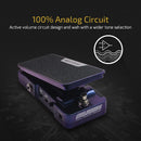 HOTONE Soul Press II Brasil 4 in 1 Switchable Wah Active Volume Passive Expression Effect Pedal with Visible Position Indicators