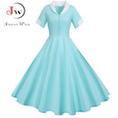 Elegant Solid Pink Women Summer Dress Casual Short Sleeve Chic Slim Fashion A-line Midi Party Sundress Vestidos Robe Femme