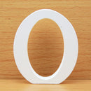 8 CM Letras Decorativas Grandes White Wooden Letters Home Decor Wedding Decoration DIY Personalised Name Design Free Standing