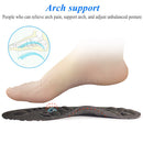 Orthopädische Einlegesohlen Magnetfeldtherapie-Einlegesohlen für Schuhe Fußgewölbestütze Fußmagnet Reflexzonenmassage Akupunktur Schmerzlinderung Schuheinlagen