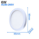 LED Panel Lamp LED Ceiling Light AC 85-265V 48W 36W 24W 18W 13W 9W 6W Home Lighting Bedroom Living Room Modern Ceiling Lamp